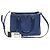 Prada Borsa Saffiano Lux Blue Triangle Logo - vista 2