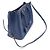 Prada Borsa Saffiano Lux Blue Triangle Logo - vista 3