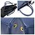 Prada Borsa Saffiano Lux Blue Triangle Logo - vista 6