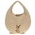 Autre Marque Borsa a tracolla in rafia beige