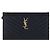 Autre Marque Clutch Bos Taurus in pelle di vitello nera