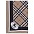 Sciarpa di seta Burberry Check beige - vista 3