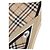 Sciarpa di seta Burberry Check con Knight Stamp Beige - vista 3