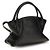 Balmain Borsa Bos Taurus in pelle di vitello nera - vista 3