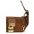 Chloé Borsa a tracolla Bos Taurus in pelle di vitello marrone - vista 4