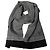 Dolce & Gabbana Sciarpa foulard in seta geometrica bianco e nero