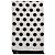 Dolce & Gabbana Sciarpa stola in pizzo a pois bianco e nero con frange - vista 3