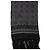 Dolce & Gabbana Sciarpa scialle in seta nera geometrica con frange - vista 4