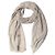 Dolce & Gabbana Sciarpa Stola in Pizzo di Lana e Seta Beige da Uomo - vista 3