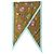 Dolce & Gabbana Sciarpa Stole in Pizzo di Cotone Teddy Bear Marrone da Uomo - vista 2