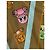 Dolce & Gabbana Sciarpa Stole in Pizzo di Cotone Teddy Bear Marrone da Uomo - vista 3