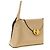 Versace Borsa a tracolla in vitello beige - vista 3