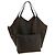 Brunello Cucinelli Borsa tote in pelle di vitello marrone - vista 3