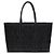 The row Borsa a tracolla in rafia nera