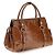 Miu Miu Borsa Bos Taurus in pelle di vitello marrone - vista 2