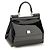 Dolce & Gabbana Borsa Bos Taurus in pelle di vitello nera - vista 2