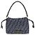 Fendi Borsa a tracolla in cotone blu