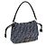 Fendi Borsa a tracolla in cotone blu - vista 2