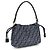 Fendi Borsa a tracolla in cotone blu - vista 3