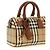 Mini Handbag Burberry Beige Burberry Check - vista 3