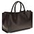 Givenchy Borsa Bos Taurus in pelle di vitello marrone - vista 3