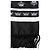 Dolce & Gabbana Sciarpa Crown Fringe Neck Wrap in seta nera x . Scarf - vista 2