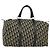 Dior Bowling Canvas Tote Bag Navy