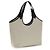 Versace Borsa a tracolla in cotone beige - vista 3