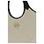 Versace Borsa a tracolla in cotone beige - vista 4