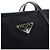Tote Prada Shopper aus schwarzem Nylon - Ansicht 4