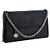 Stella Mc Cartney Borsa a tracolla in poliestere nera - vista 2