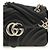 Gucci Borsa Bos Taurus in pelle di vitello nera - vista 4