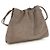 Brunello Cucinelli Borsa a tracolla Bos Taurus in pelle di vitello beige - vista 3