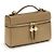 Tory Burch Borsa a tracolla Bos Taurus in pelle di vitello beige - vista 2