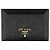 Prada Cartera de piel de becerro negra