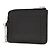 Alexander Mcqueen Clutch in pelle di vitello nera - vista 2