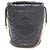 Gucci Mini borsa secchiello GG Marmont Chevron con catena dorata - vista 3