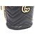 Gucci Mini borsa secchiello GG Marmont Chevron con catena dorata - vista 5
