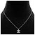 Chanel Collana Cubic CC Silver - vista 5