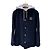 Céline Cordjacke mit Kapuze Navy