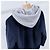 Céline Cordjacke mit Kapuze Navy - Ansicht 5