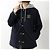 Céline Cordjacke mit Kapuze Navy - Ansicht 7