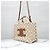 Céline Borsa Small Cabas Triomphe in tela - vista 2