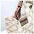 Céline Borsa Small Cabas Triomphe in tela - vista 4