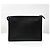 Prada Clutch in Saffiano con logo Triangle Nero - vista 3