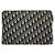 Dior Pouch piatta con zip Oblique Jacquard Blu - vista 4