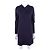 Hermès Strickkleid Dunkelblau Wolle
