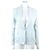 Giacca in denim Balmain blu chiaro