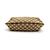 Gucci Borsa a tracolla a mezzaluna a righe con logo GG - vista 14