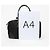 Prada Borsa a spalla Tote Large Reedition Triangle Logo - vista 7